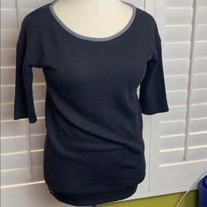 Lacoste Sport black and gray sweatshirt size M